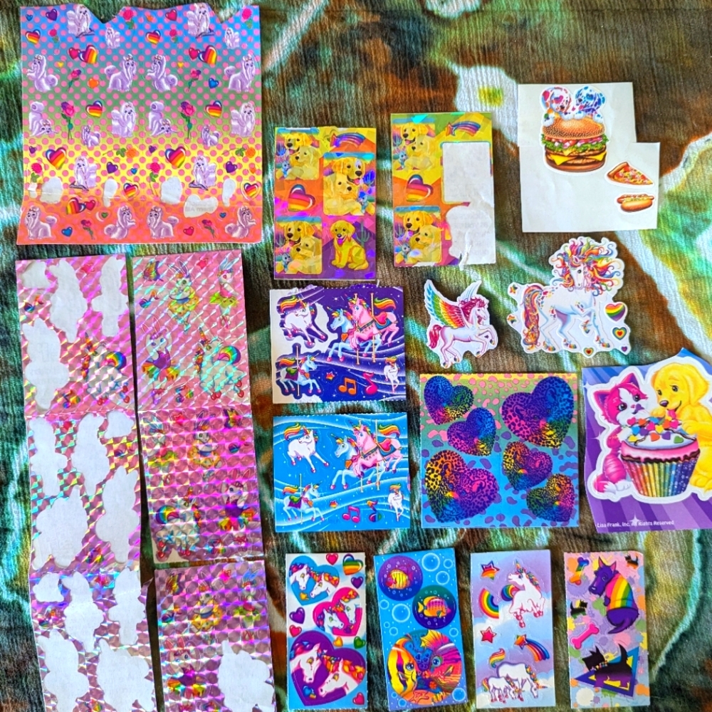 Vintage Lisa Frank Stickers